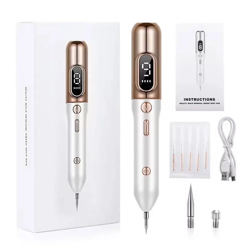 Electronic High Tech Skin Tag Eliminator Moles Warts Removal Plasm Pen Black Spot Warts Eliminator For Skin Beauty