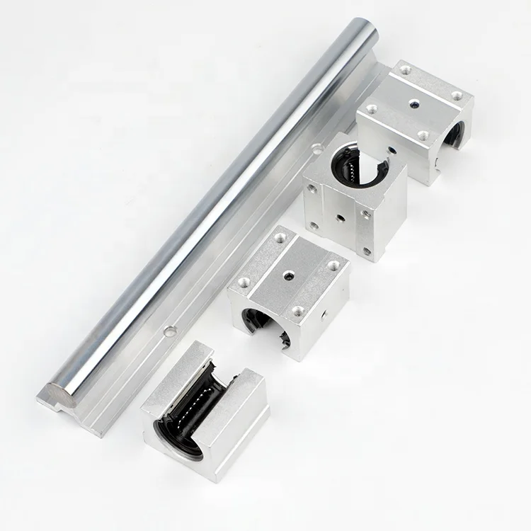 SBR 35 Custom Length Linear Motion Shaft Linear Guide Rail for Laser Machine
