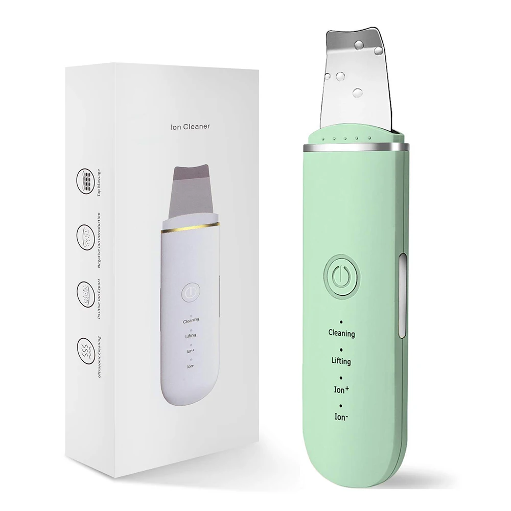 Deep Cleaning Blackhead Remover Peeling Shovel Acne Pore Cleaner Exfoliating Face Spatula Lifting Ultrasonic Skin Scrubber