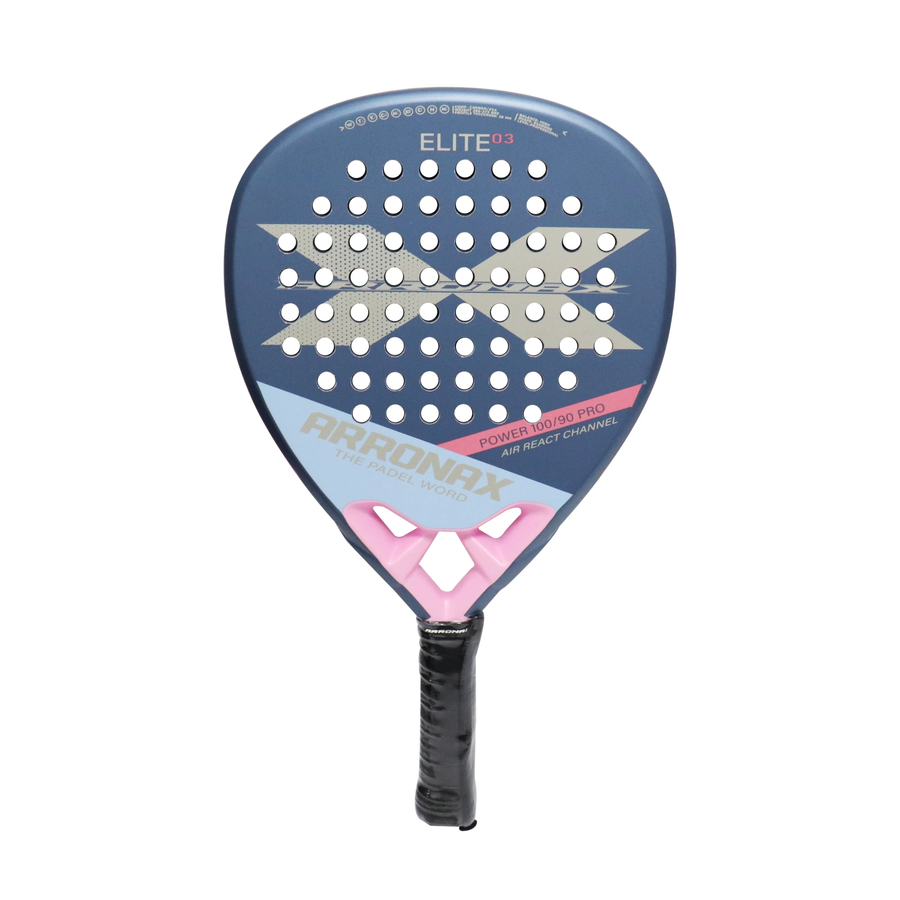 Professional top brand quality custom logo 3K/12K/18K carbon fiber tennis paddle padel racket