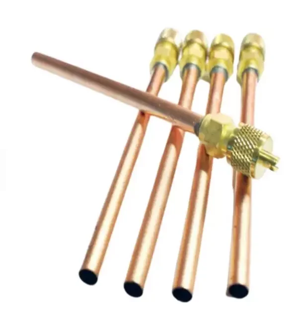 Access Valve Refrigeration and air Conditioning Parts Copper Charging Valve