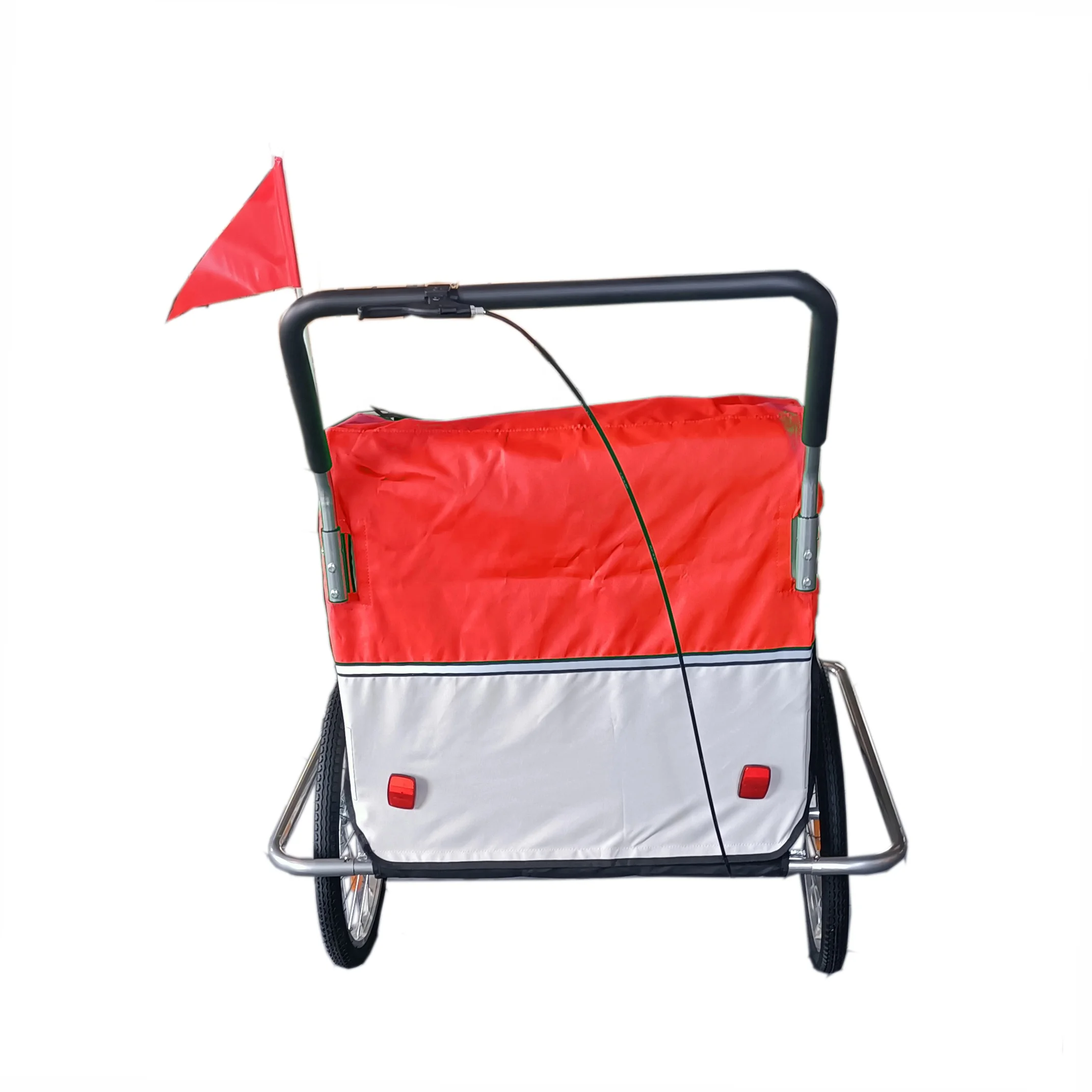 Pet and cargo hauling bike trailer stroller jogger carrier