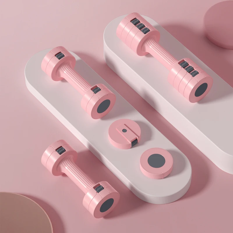 GORDON Adjustable Dumbbell Weight Pair 4 Weight Options Dumbbells set  Home Gym Office 1-5KG Adjustable Dumbbell  For Ladies