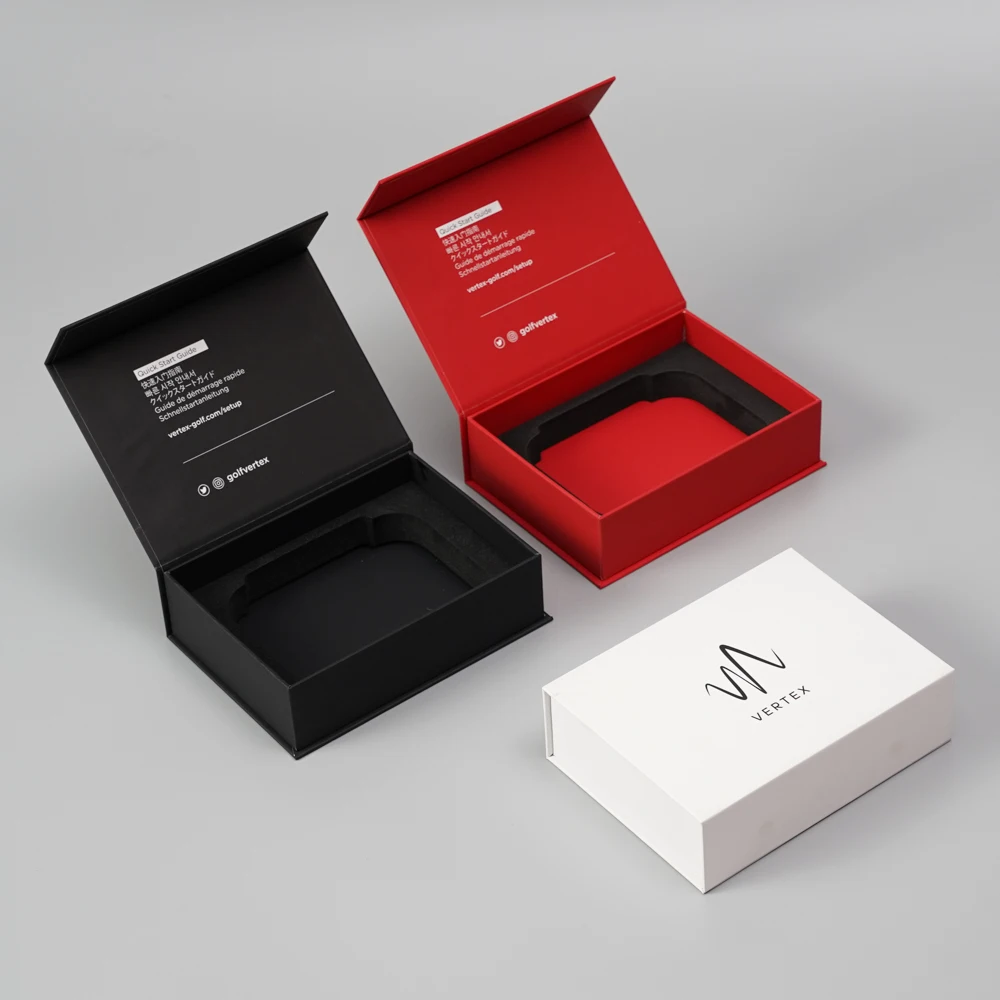 Custom Logo Luxury Recyclable Cardboard Rigid Magnet Box Packaging Paper Folding Magnetic Gift Box With Magnetic Lid