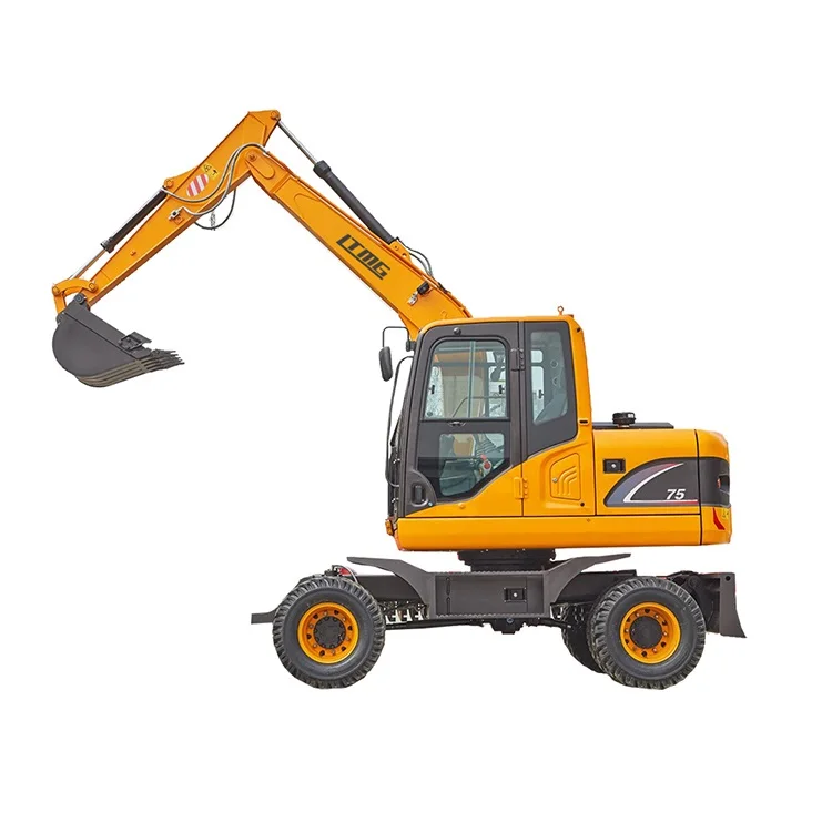LTMG 7.5 ton hydraulic excavator wheel excavators for sale
