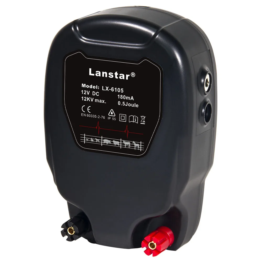 Электрический забор для лошадей, крупного рогатого скота, свиней, собак и птиц, 5 км