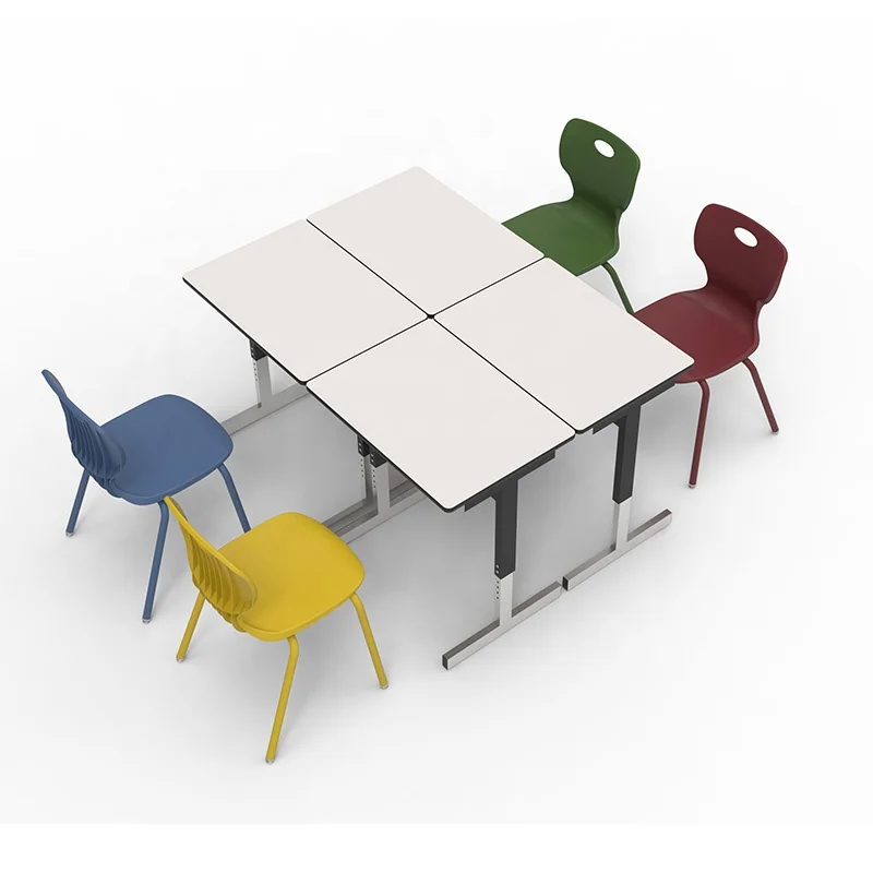 wooden student desk adjustable height student study desk school