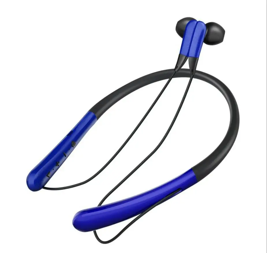 ZN-24 Шейным Беспроводные наушники с микрофоном, подвесной ремень для наушников V5.0 беспроводная гарнитура для экстремальных видов спорта.