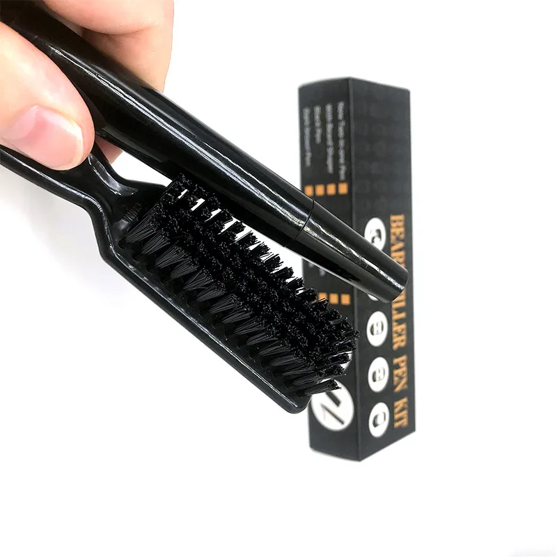 OEM Low moq Waterproof Beard Filling Pen Kit Pencil Filler Beard Filler Pencil For Men