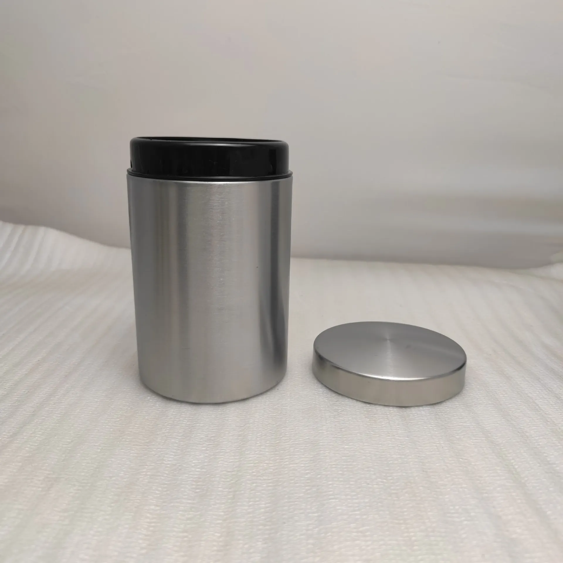 Household Protein Powder Container Stainless steel Storage Jar Tea Coffer Sugar Canister