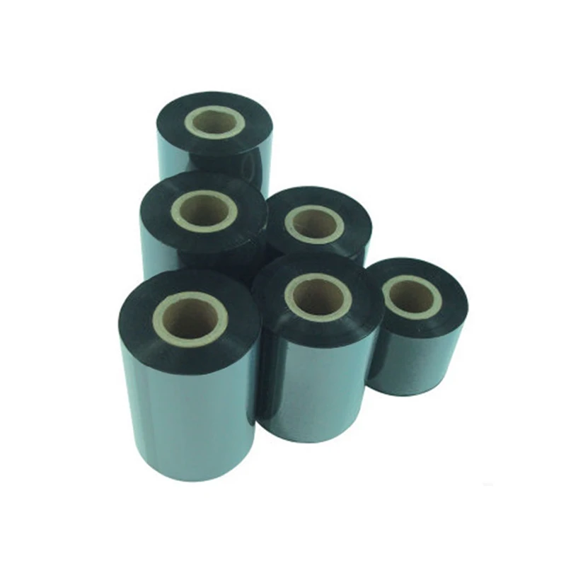 Factory Wholesale Zebra Ribbon Thermal Transfer Wax Resin Ribbon For Barcode Label Printer Printing Labels