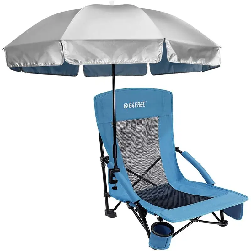 New Model Umbrella Big Size Stand Universal Clamp On Umbrella Adjustable Outdoor Uv Protection Beach Umbrella