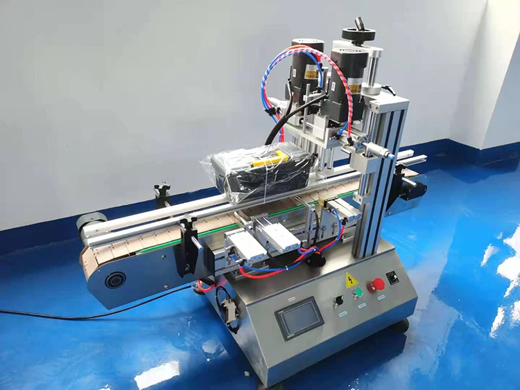 Semi automatic desktop spray pump capping screw bottle water capping machine for sell