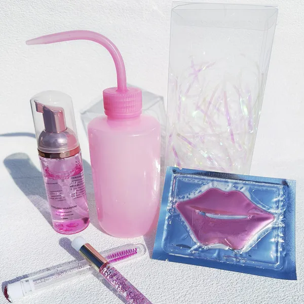 Wholesale Vegan Lash Shampoo Organic Deep Cleaning Pink Lash Foam Cleanser Eyelash Extension Shampoo