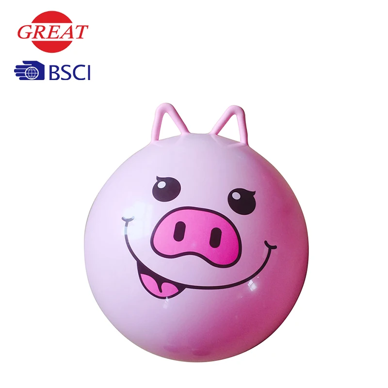 Sport toys kids inflatable pvc space hopper jumping ball