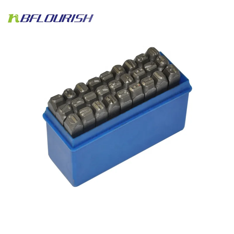 YUTE 27PCS 3MM Steel Stamp Die Punch&hole punch steel& letter punch