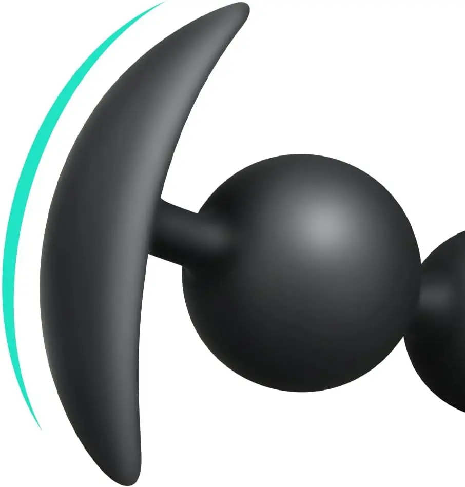 Silicone Vagina Balls Silicone Beads Butt Plug-Flexible Chain Sex with Different Size Balls Prostate Massage Trainer Plug