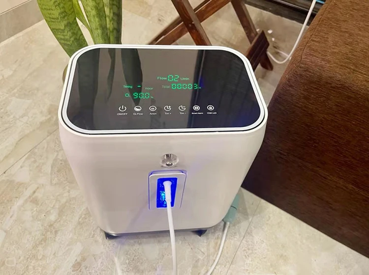 Cheap 2-10L Oxygen-concentrator Lowest Noise Hd Led Display High Purity Home Oxygen Concentrator Prices With Nebulizer