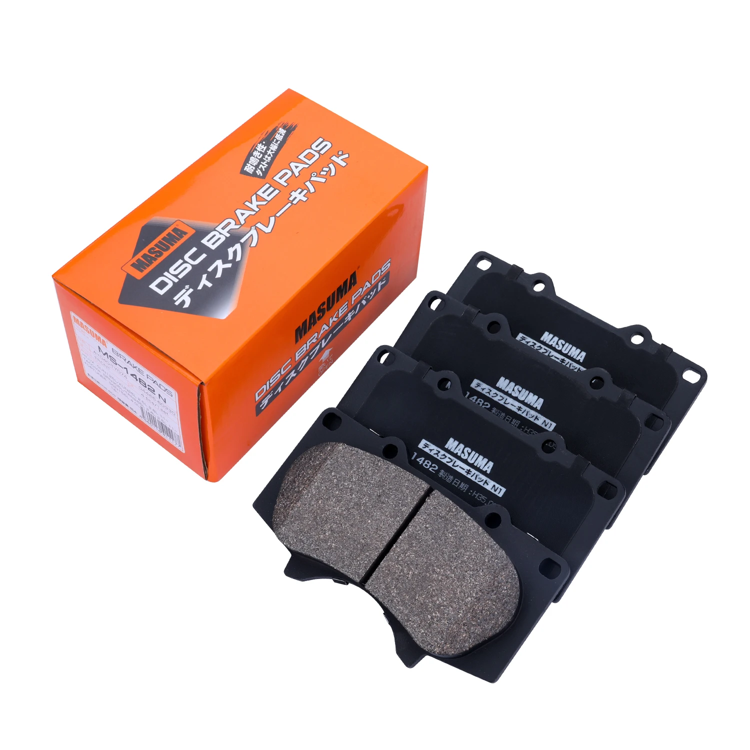 MS-1482 MASUMA High quality Replacement Auto Brake Systems Brake Pad For MITSUBISHI PAJERO Toyota LAND CRUISER