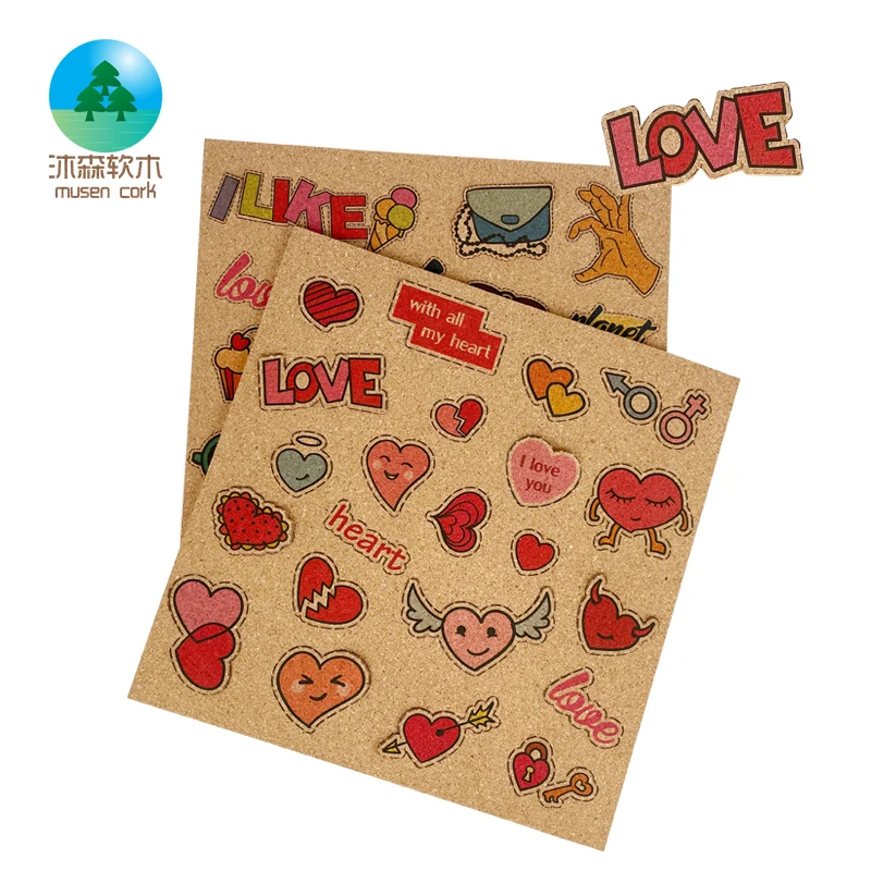 Cork Bulletin Board Movable Bulletin Boards OEM  Type Drawing Writing Size Message Place Model cork board