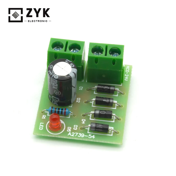 Soldering Diy Kit IN4007 Bridge Rectifier Circuit AC DC Converter Full Wave Rectifier PCB Board Parts Electronic Suite
