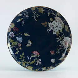 Chaozhou Factory Ceramic Charger Plate Dinnerware Snack Food Dinner Plates Porcelain