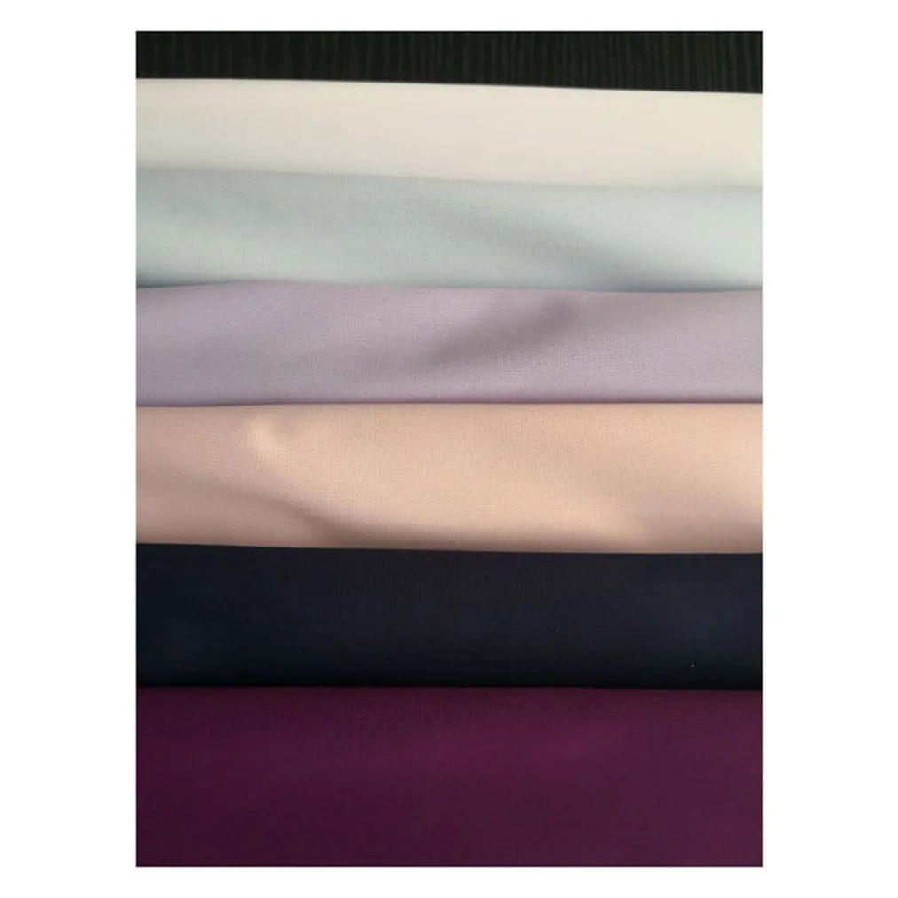 polyester spandex 4 way stretch rayon fabric scrubs
