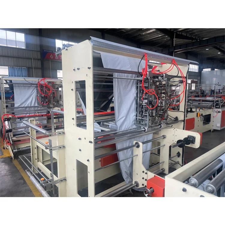 Poly Mailer  Side Sealing Courier Plastic Bag Cutting Making Machine Bagging Machine