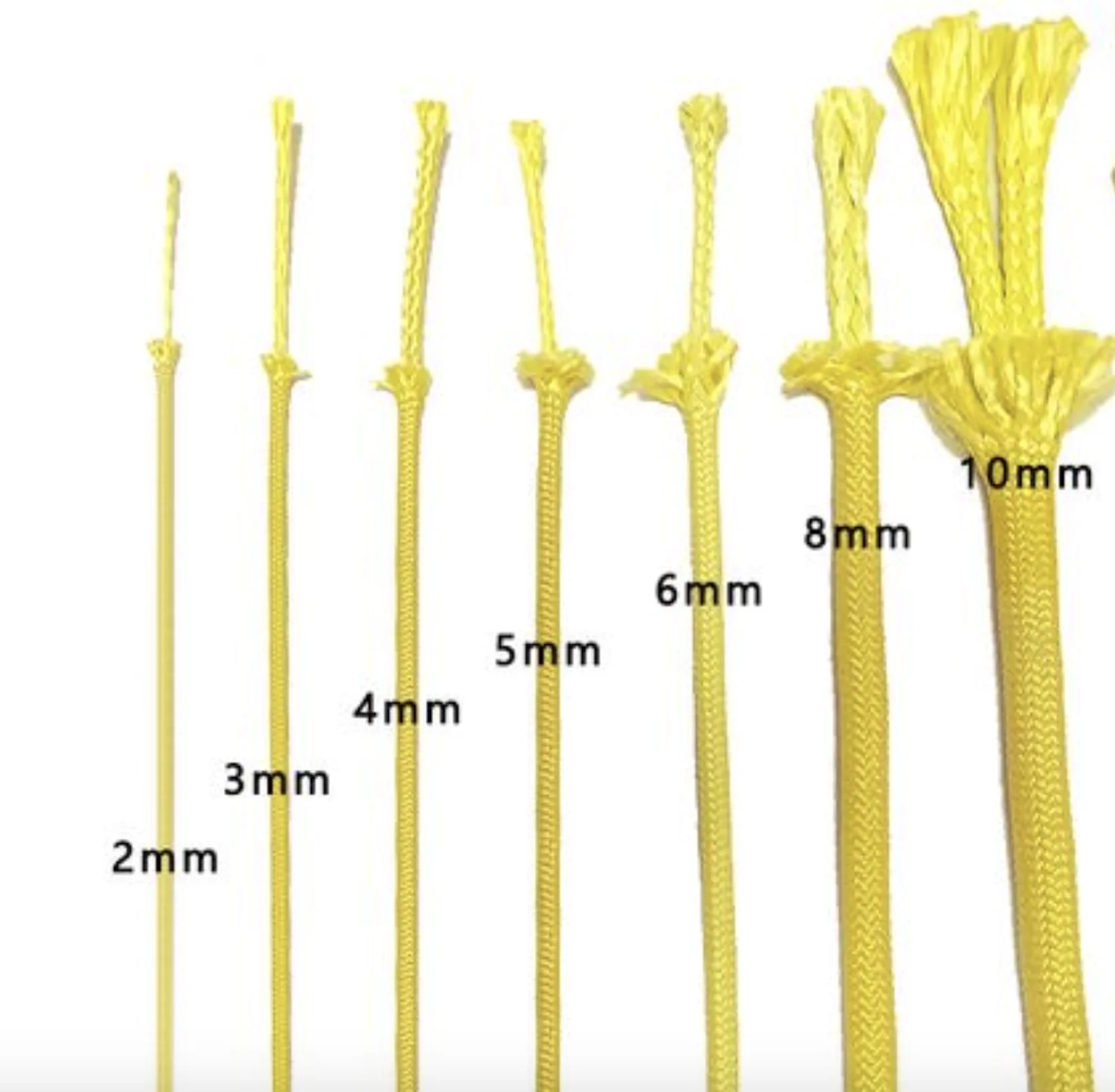 Manufacturer High Tenacity Fireproof Braided Kevlar Aramid Wire Rope Cord Thread