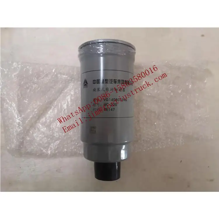 
Manufacturer diesel HOWO engine spare parts fuel filter VG14080739A 