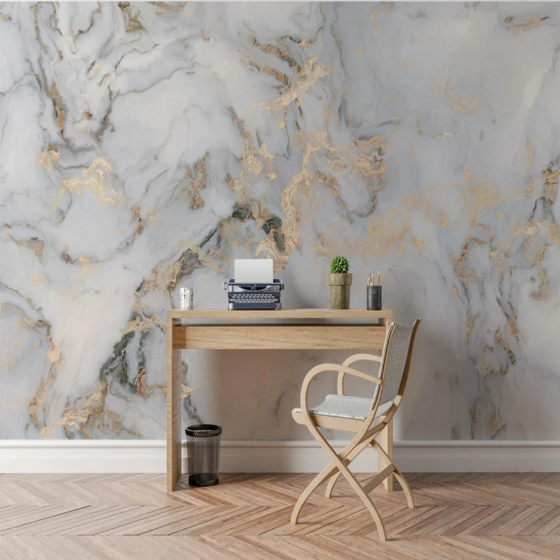 Абстрактная текстура пользовательские 3d обои для стен мраморный дизайн спальни