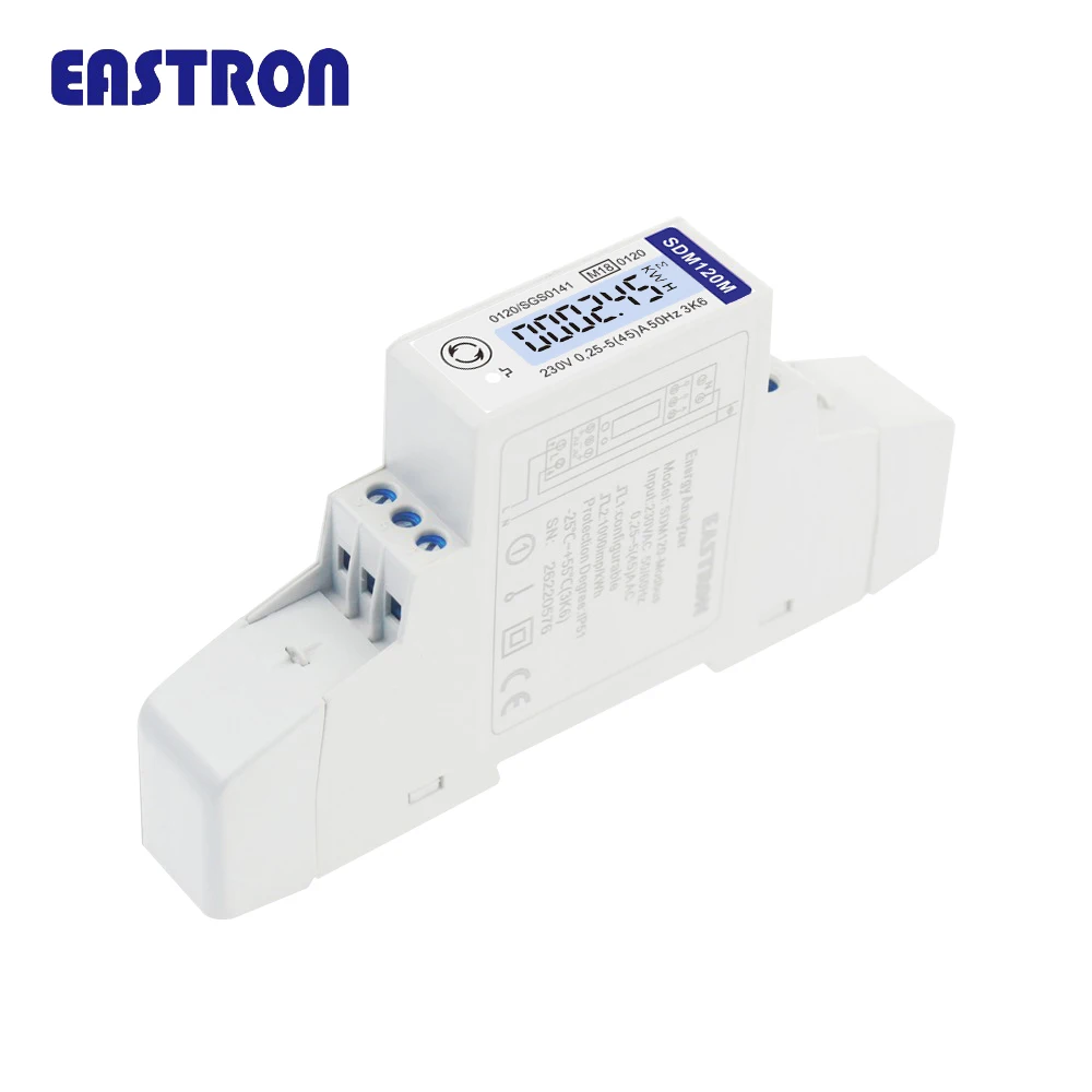 SDM120-series Monophase Digital Display 50/60Hz RS485 Modbus Smart Electric Energy Meter