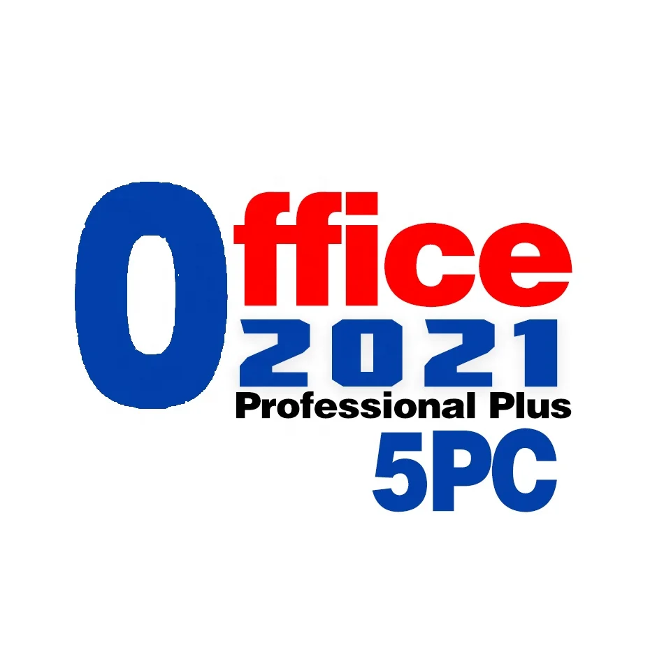 OFF ICE 2021 5 User 2021 Pro Plus License Key 5 PC Newset Off 2021 Professional Plus Key Retail 100% Online Activation