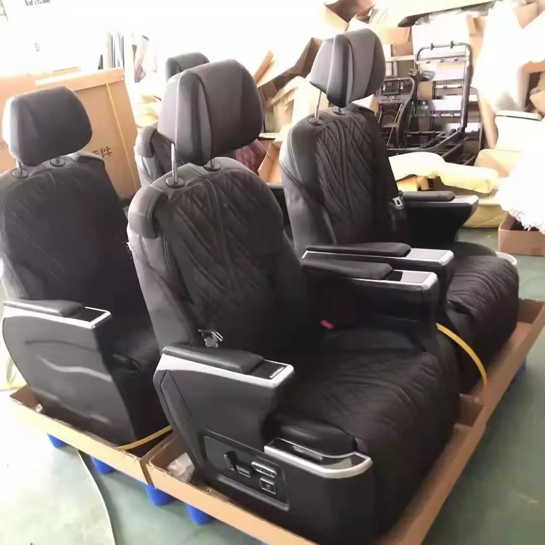 PU Leather Car Seat Modificaiton MPV SUV Luxury Automotive Aero Seat for Mercedes Benz V-class Vito w447 Single tuning seat