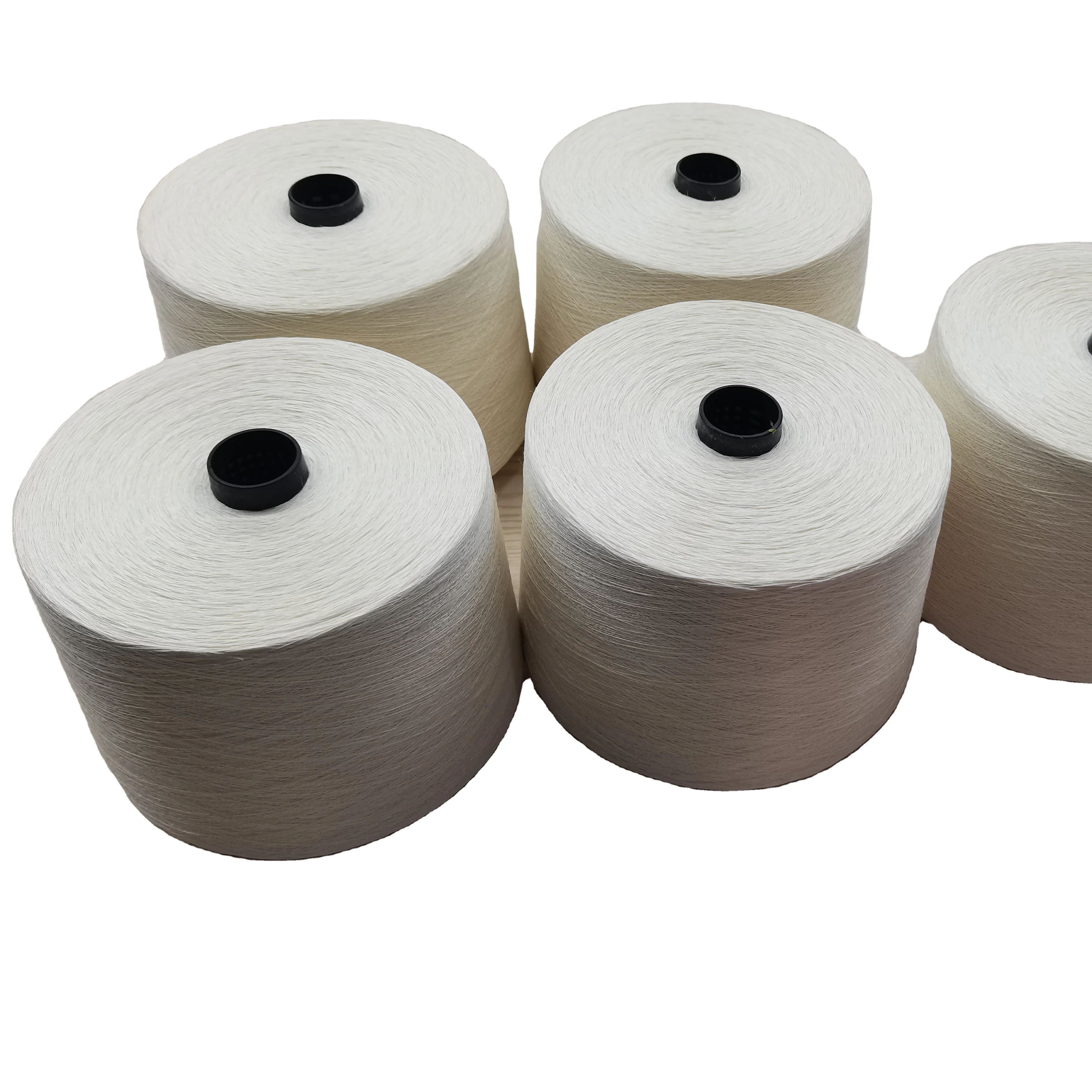 In Stock 50/1 Lea 100% 60 70%Viscose 30%Linen Yarn Dyed Linen Stripe