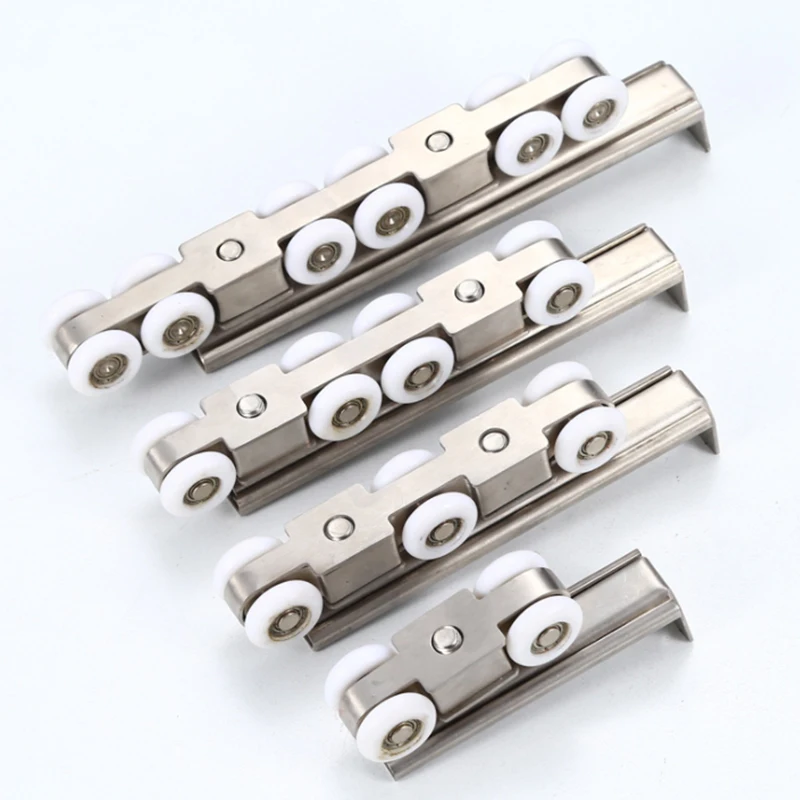 Sliding Barn Wood Door Hardware Closet Track Roller Hanger Wheel Rail Set