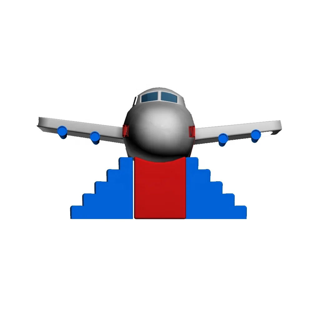 kids indoor party childcare airplane playground equipment