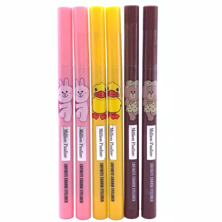 Hot Sale Waterproof Long Lasting Quick Dry Eyeliner Pencil Best Eye Beauty Makeup OEM