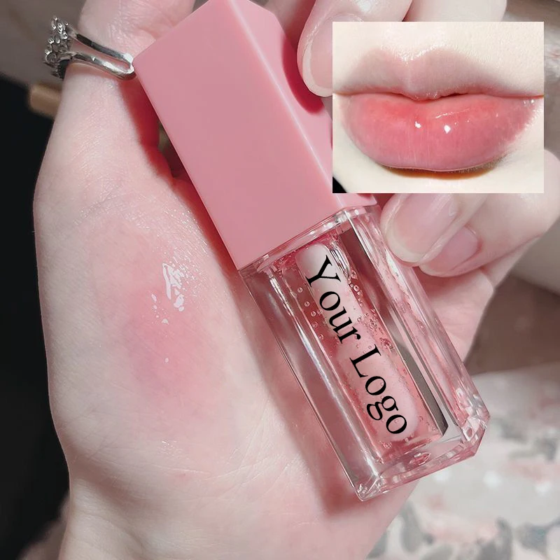Wholesale 4 Colors Custom Private Label Lip Plumper Long Lasting Moisturizing Plumped Lip Oil