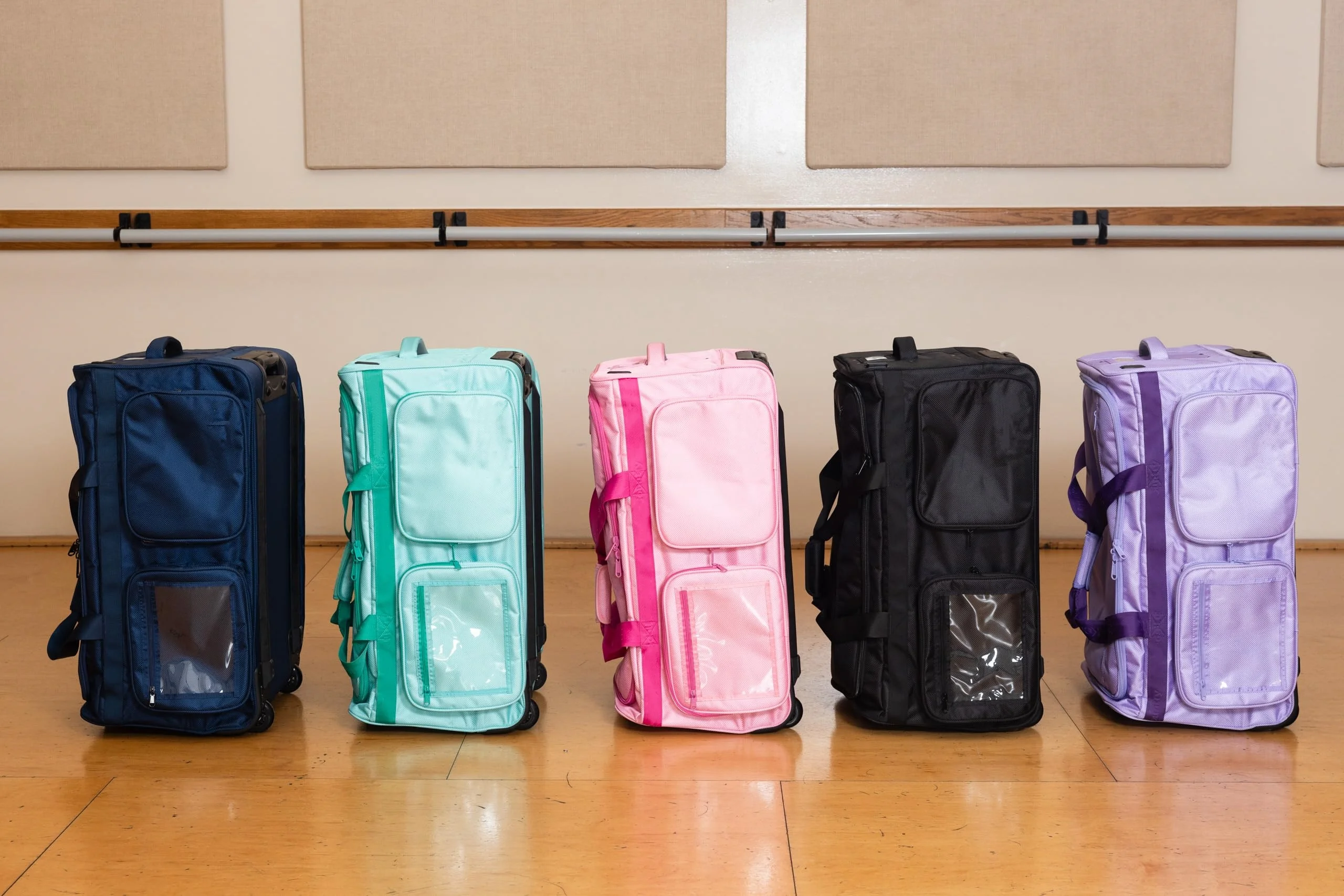 ROHS CE new customize rolling trolley collapsible garment costume artist latin ballet tap jazz dance travel bagluggage suitcase