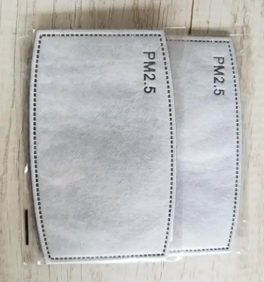 Cheap Washable Air pollution Face Covering Disposable meltblown 5 layer PM2.5 Filter