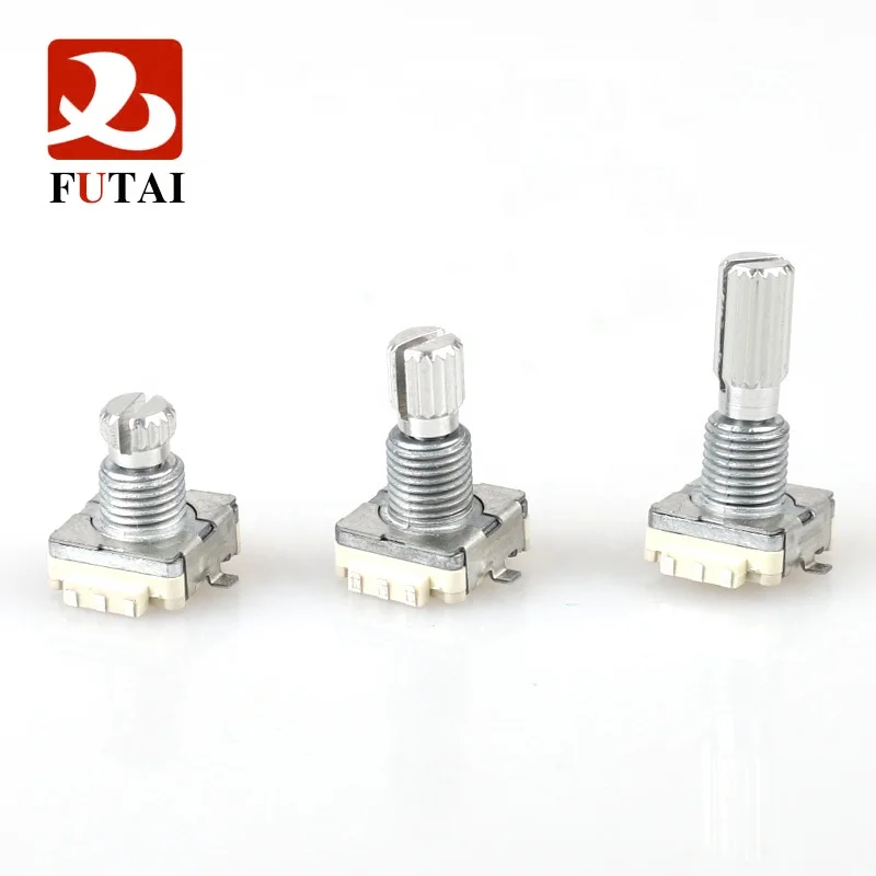 EC11 SMD rotary encoder module 15mm audio digital potentiometer with switch, 5Pin