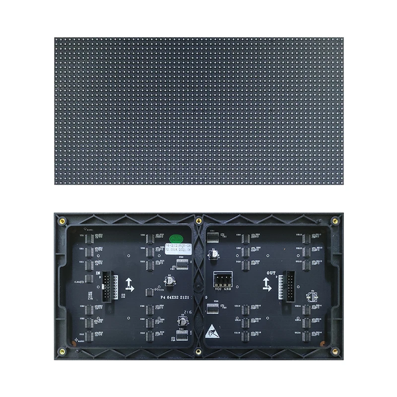 Прямая Продажа с завода, модуль полного цвета SMD1/16 сканирования, 256x128 мм, светодиодный модуль P4, светодиодный панельный модуль