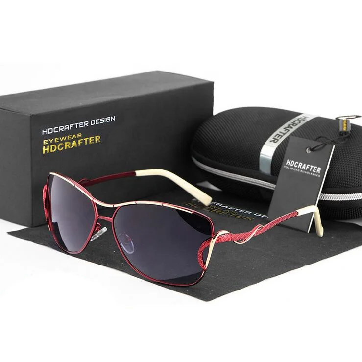 Wholesale custom logo beautiful popular metal sunglasses, women sun glasses, polarized sunglasses men