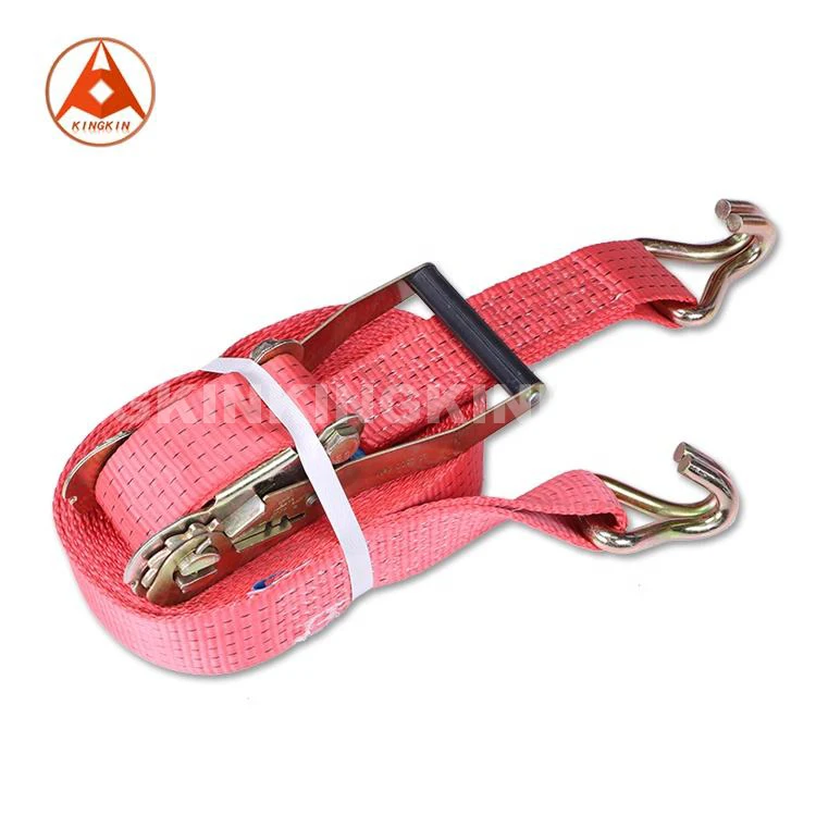 50mm x 10m 5t Heavy Duty Ratchet Tie Down Strap with Double J Hook