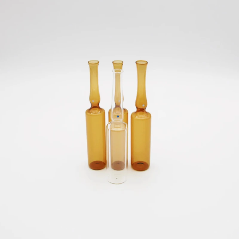 10ml clear amber  neutral glass ampoules with schott glass tubes
