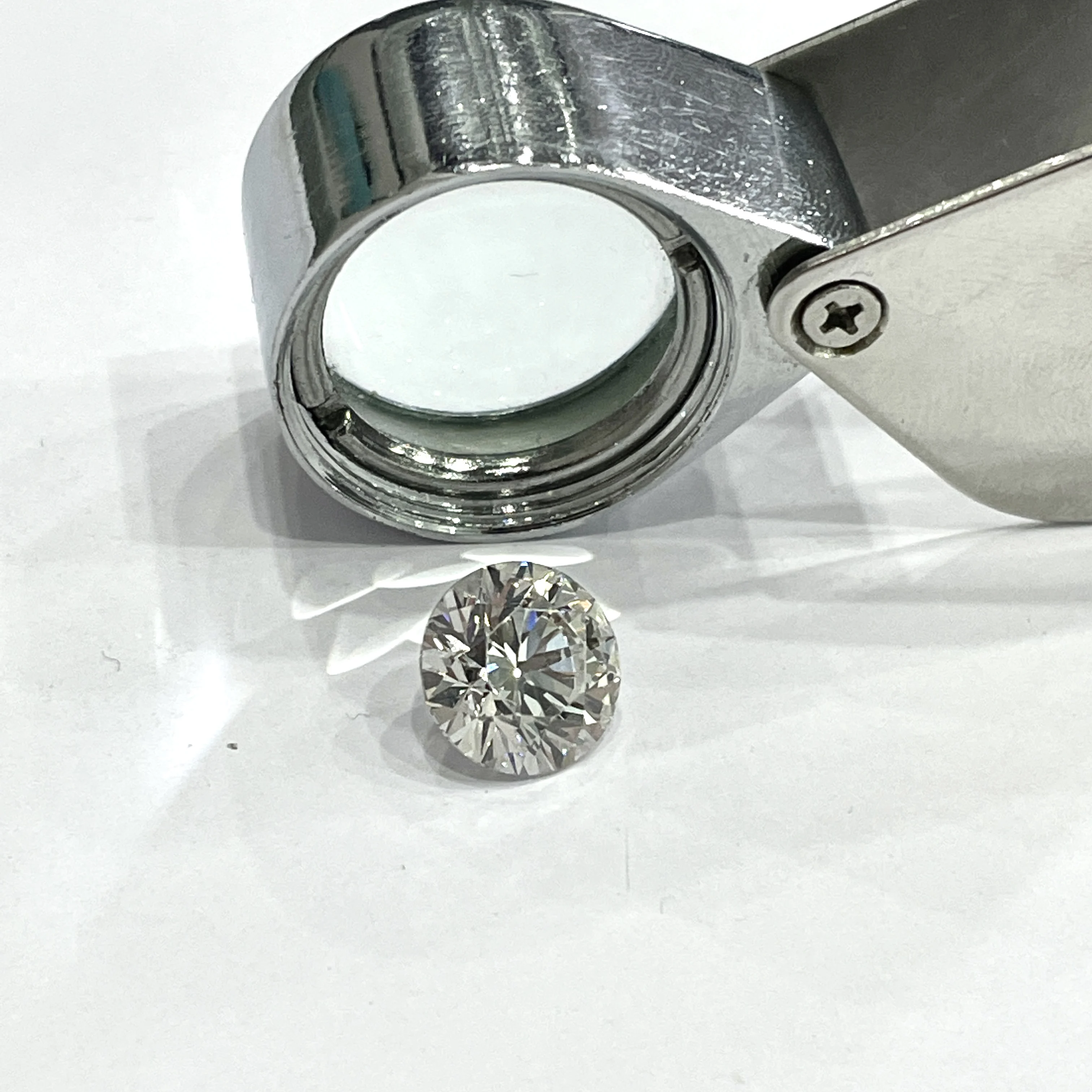3 ct HPHT & CVD IGI Сертифицированный лабораторный Выращенный свободный алмаз vvvs белый DEF для изготовления ювелирных изделий Оптовая цена круглый блестящий Ограненный