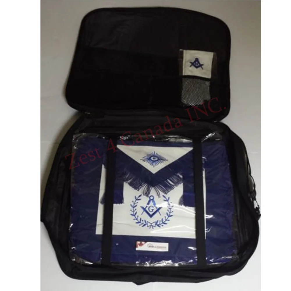 
Masonic Regalia WMMM Soft Apron Case Masonic Regalia Master Mason MM/WM Apron/Collar Leather Case 