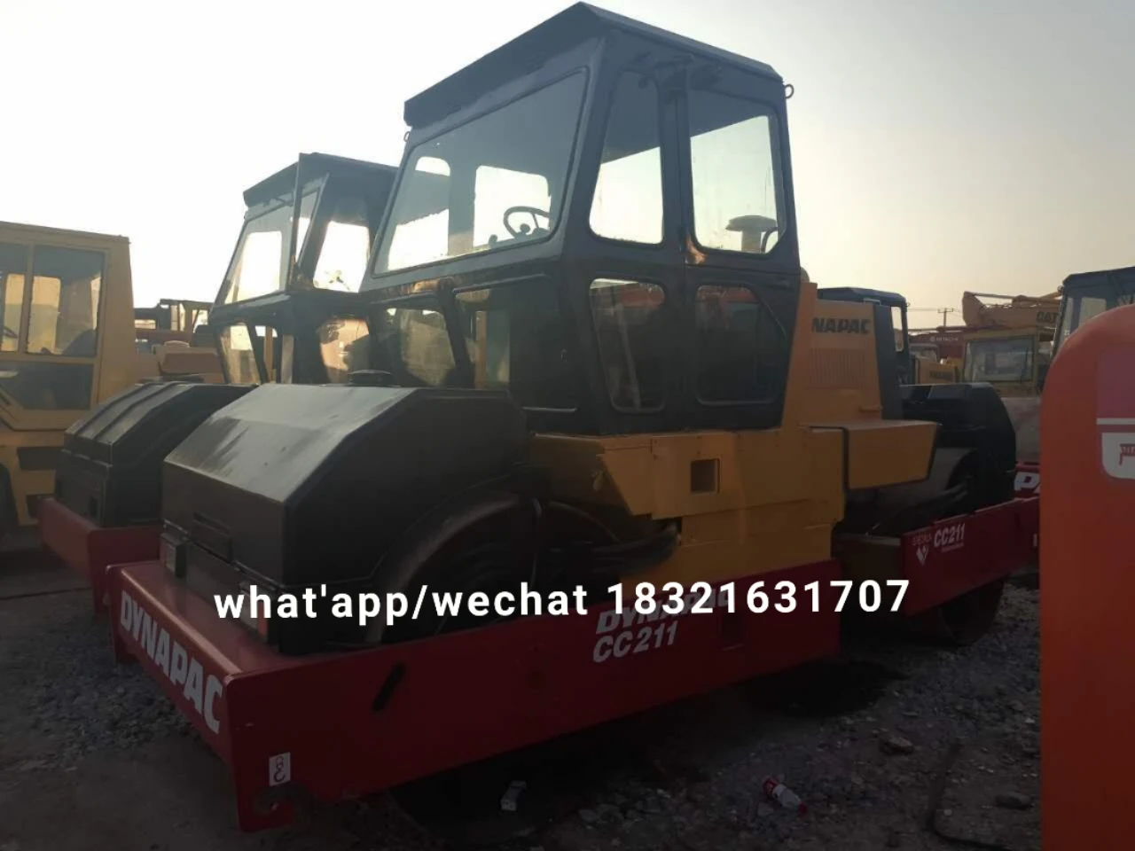 Used Dynapac Tandom Roller cc211 dynapac Good quality ca301d CA251D /CA25D with good