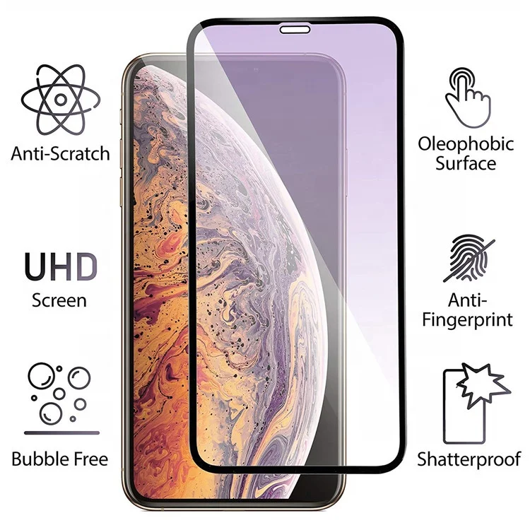 5D Anti Blue Light Screen Protector for Samsung A10 A20 A30 Mobile Film Glass